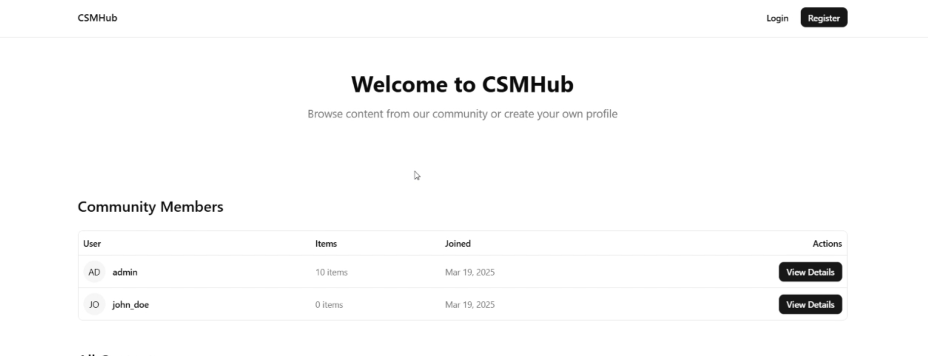 CSMHub-0